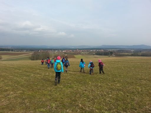 Abb.2 Unterwegs im Draußensein