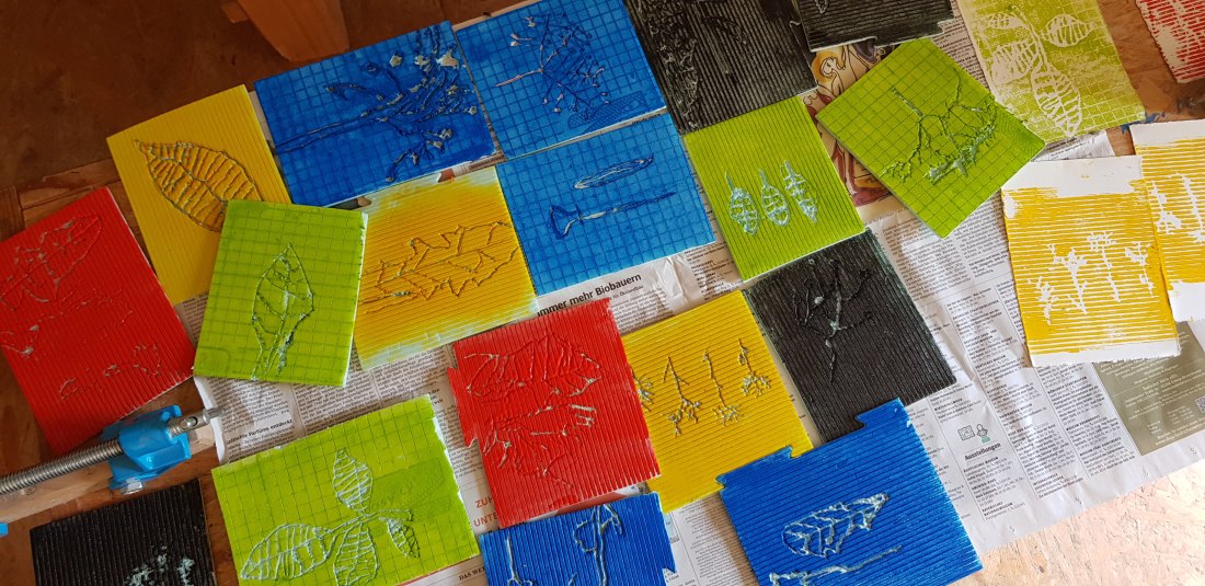 Abb. 3 Tiefdruckvorlagen für die Rezeptebox