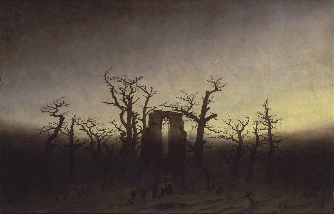 Nille-Abb. 10 Caspar David Friedrich: Abtei im Eichwald