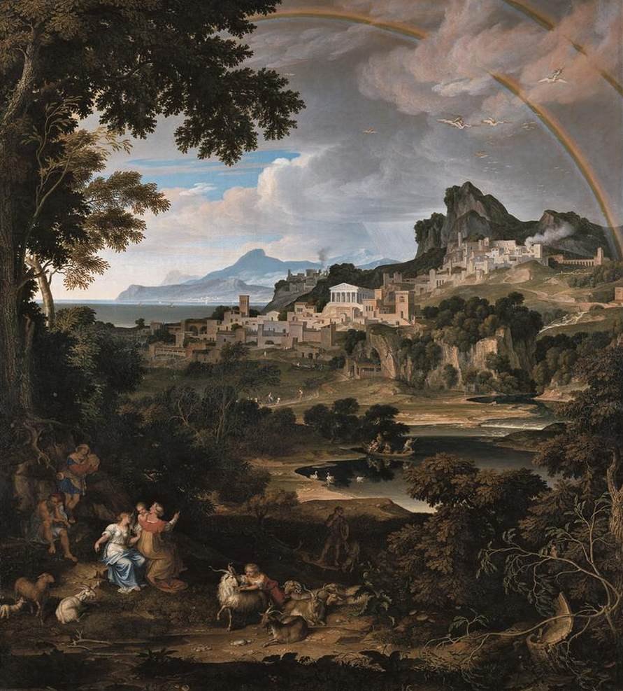 Nille-Abb.9 Joseph Anton Koch: Heroische Landschaft mit Regenbogen