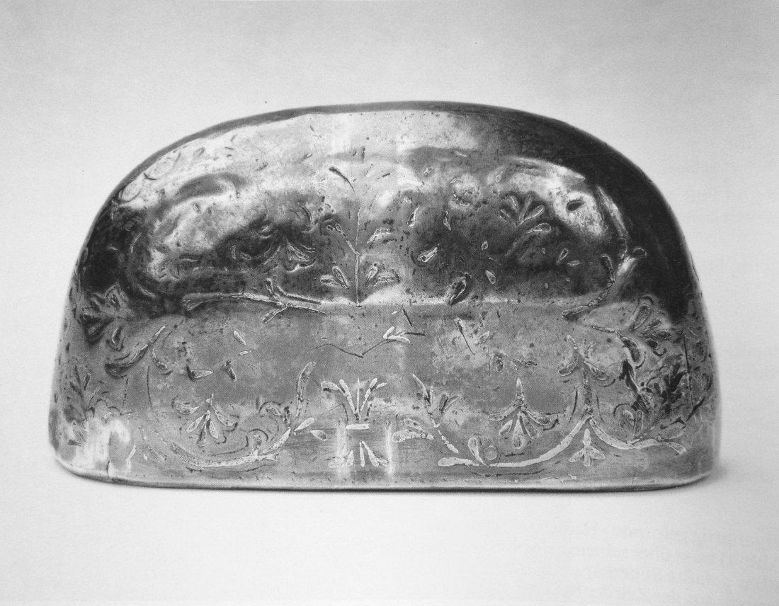 Original der Reliquienkapsel