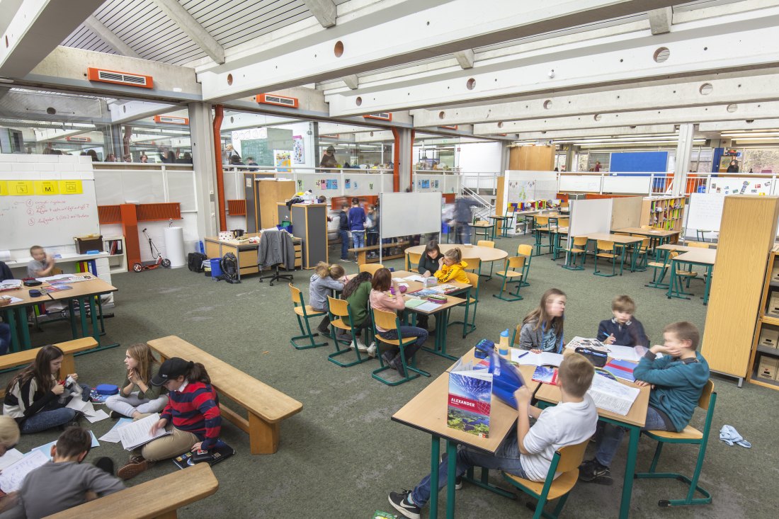 Abbildung 1: „Feld 3“ der Laborschule im November 2017 (Foto: Dimitrie Harder)