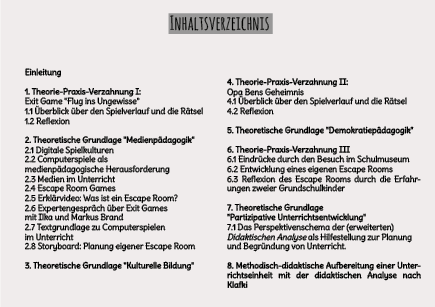 Abb. 5 Seminarstruktur