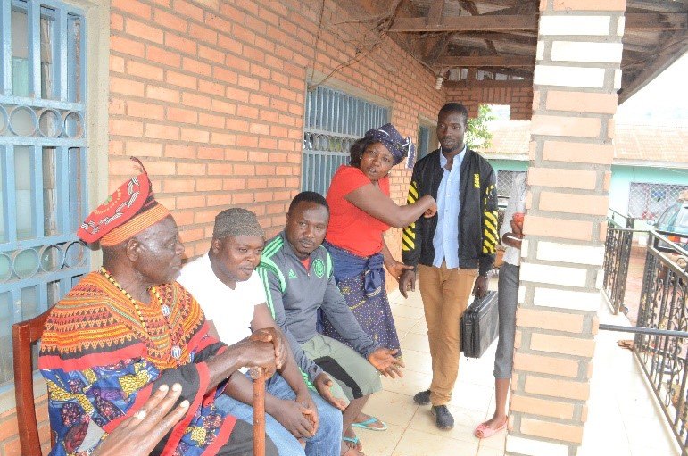 Community members onset in one of the scenes