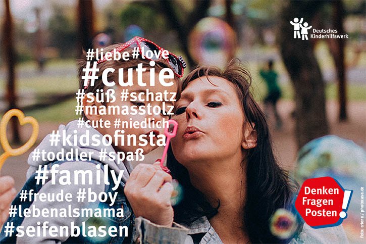 DenkenFragenPosten_Bild zum Begriff "Sharenting"