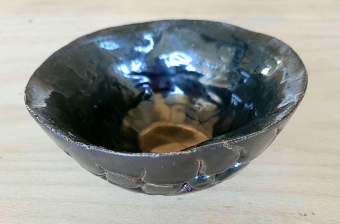 Abbildung 3 - eine Tonschale, die Herr S. getöpfert hat