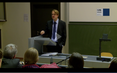 startbild der Antrittvorlesung von S. Meißner