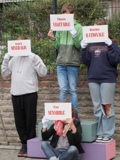 Tanzperformance zur Abb. 3: Umkehrung der hierarchischen Pyramide der Lebensformen